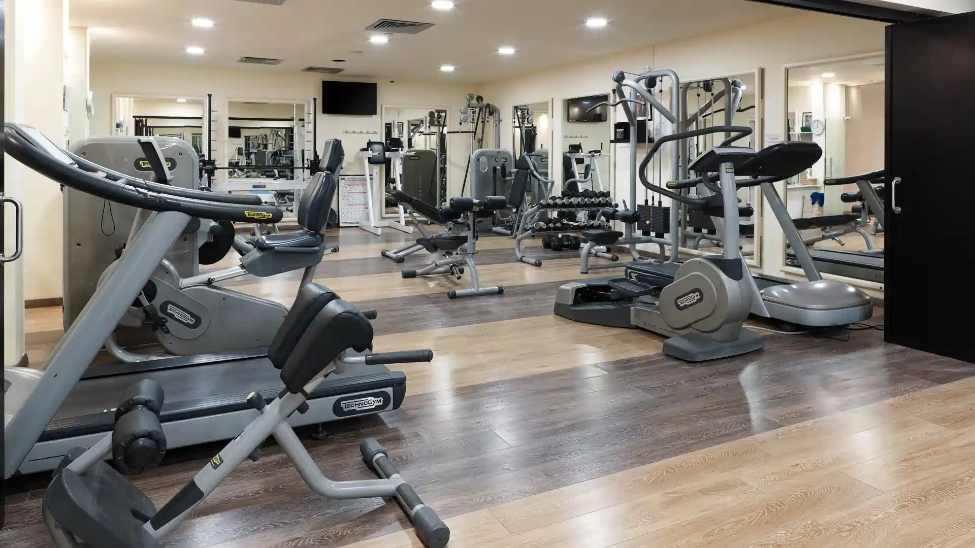 SEAFOS Luxury Resort & Spa Nafplio - Salle de Gym Entièrement Équipée