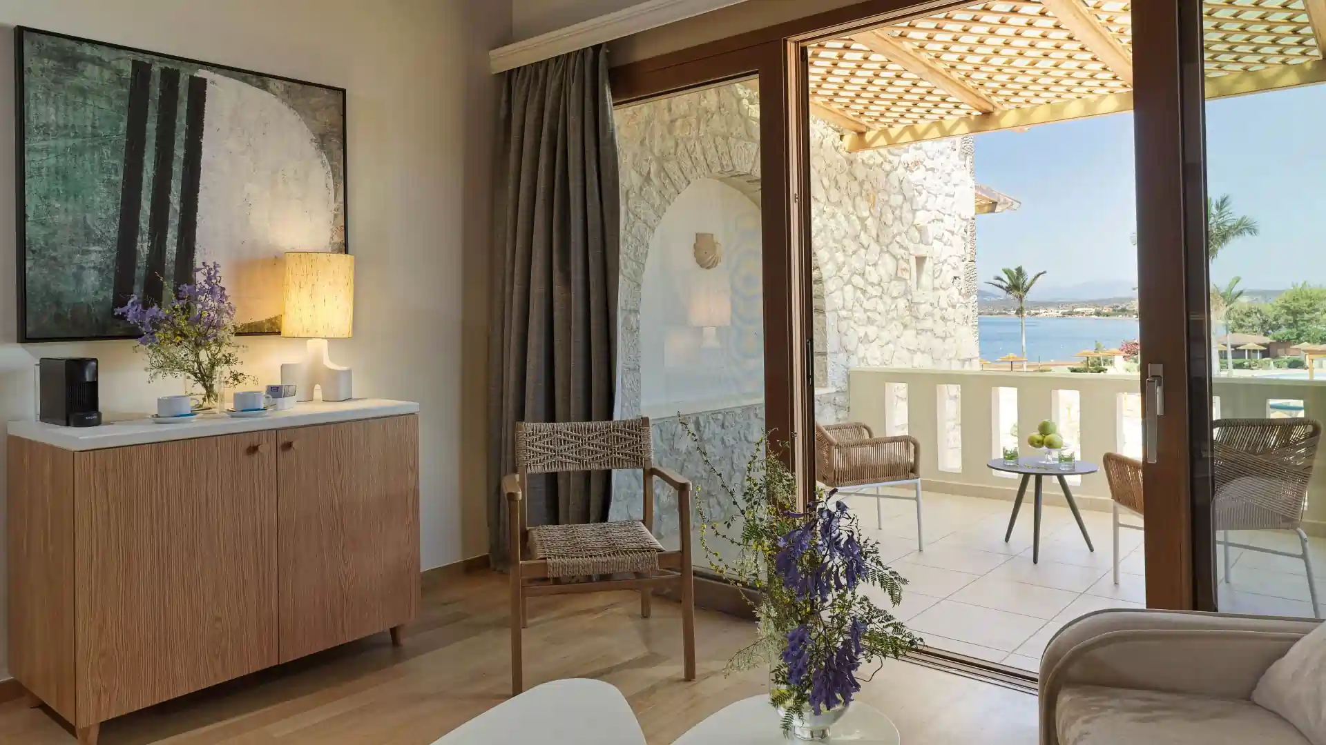 Chambre de Luxe avec Vue sur la Mer