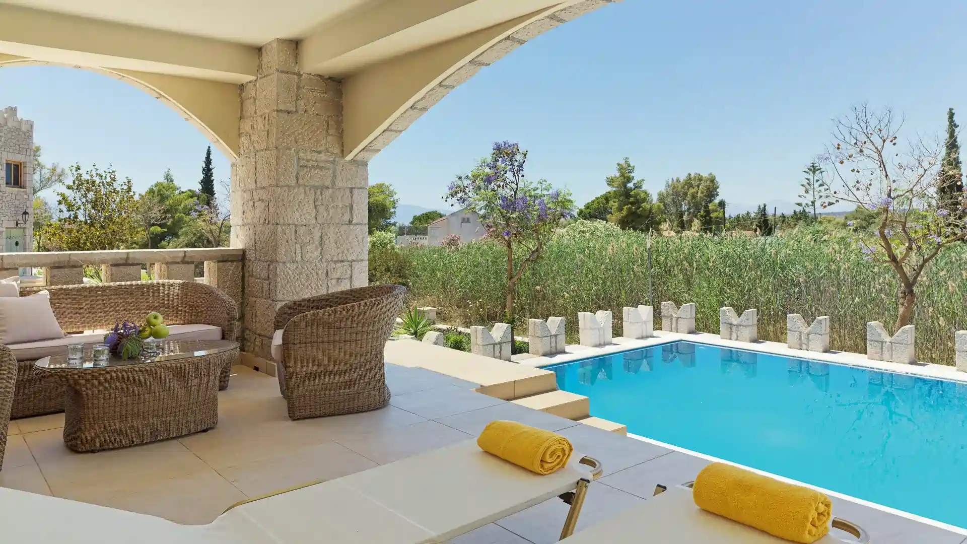 Suite Exécutive à Une Chambre avec Piscine Privée