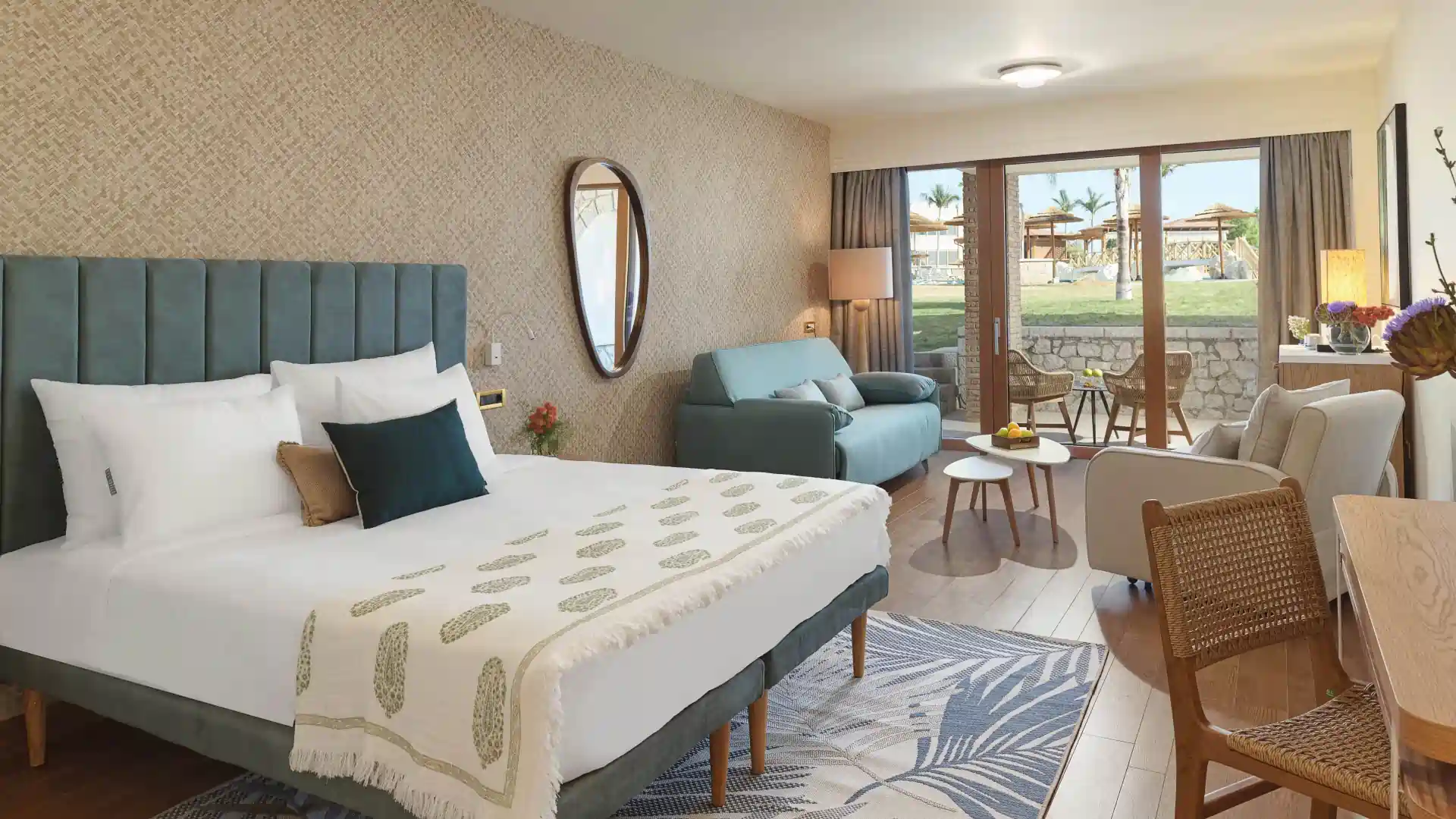 Chambre de Luxe avec vue sur le Jardin ou la Piscine