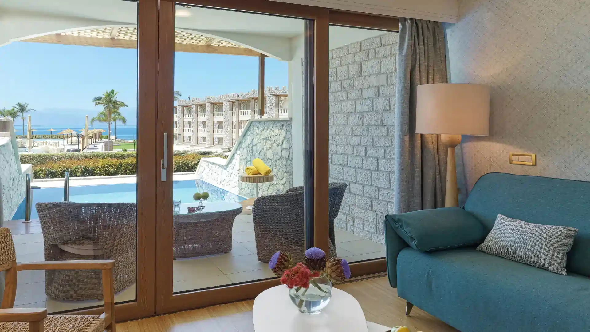 Suite Junior avec Piscine Privée - Vue sur la Mer