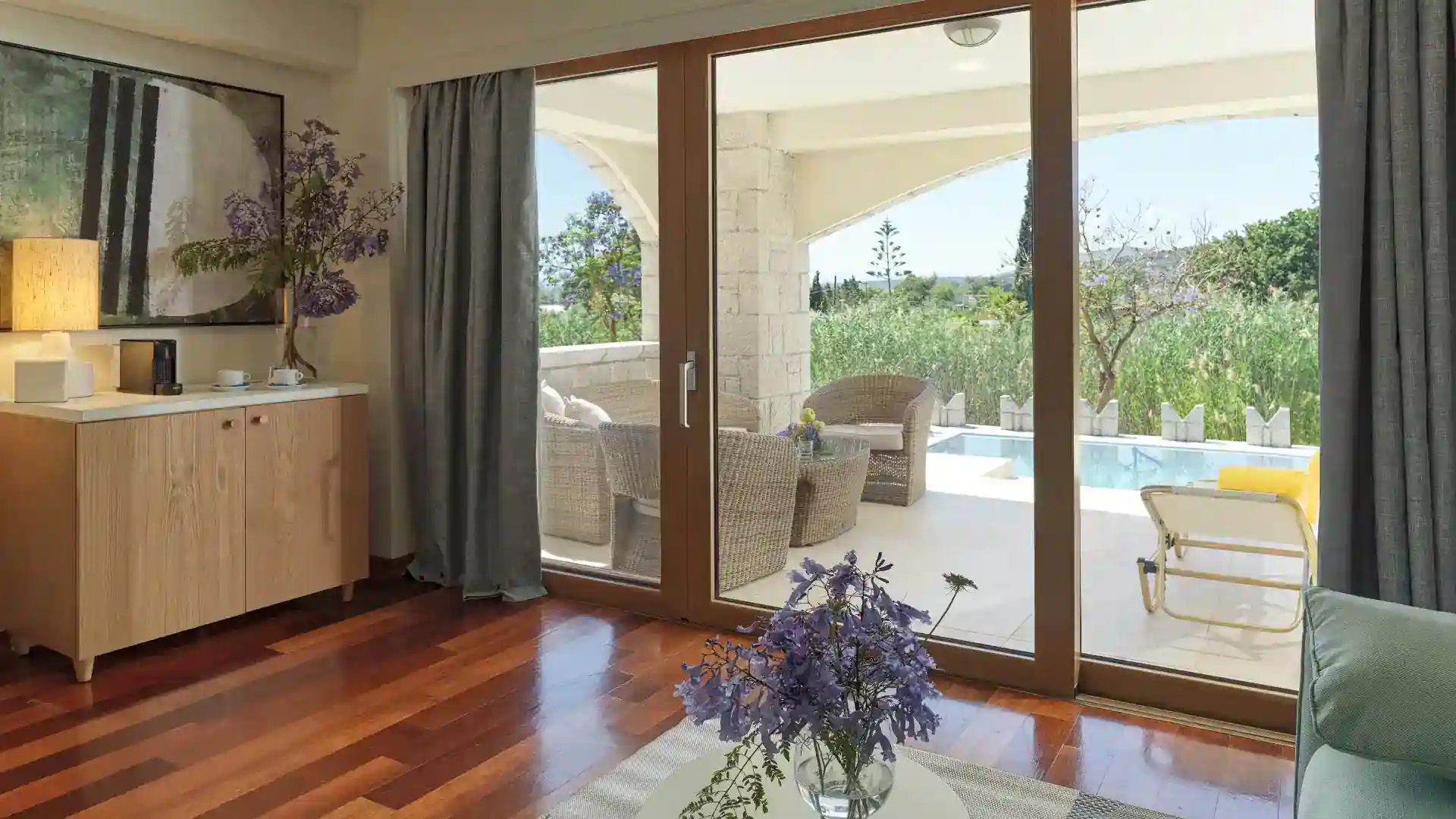 Suite Exécutive à Une Chambre avec Piscine Privée